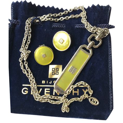 givenchy stud earrings|givenchy necklace and earring set.